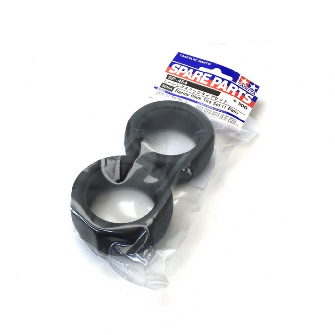 Pneus Slick Racing 26 mm - 1/10 - TAMIYA 50454