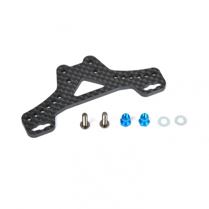 Support Amortisseurs Arr carbone XV01 - 1/10 - TAMIYA 54582