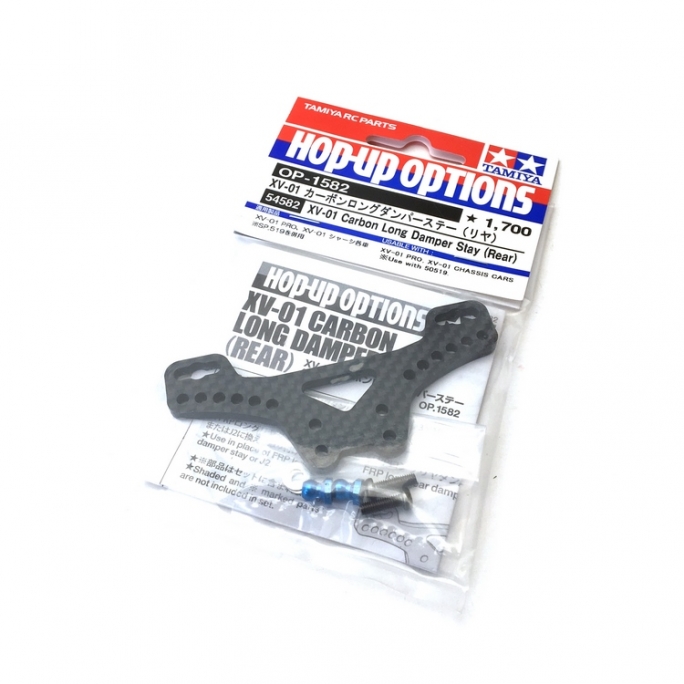 Support Amortisseurs Arr carbone XV01 - 1/10 - TAMIYA 54582