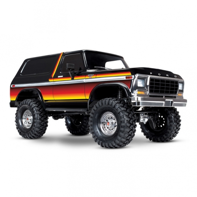 Ford Bronco Ranger XLT TRX-4 4WD Rouge-1/10-TRAXXAS 82046-4