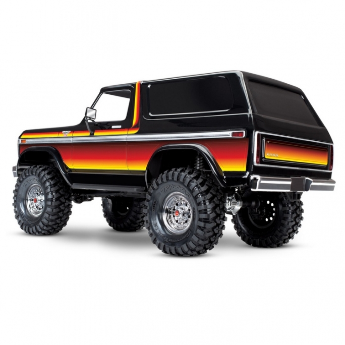 Ford Bronco Ranger XLT TRX-4 4WD Rouge-1/10-TRAXXAS 82046-4