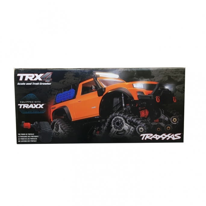 TRX-4 TRAXX 4WD Orange-1/10-TRAXXAS 82034-4O