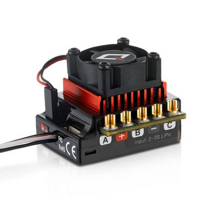 Variateur Brushless 10BL120-SENSORED - 1/10 - HOBBYWING HW30125000