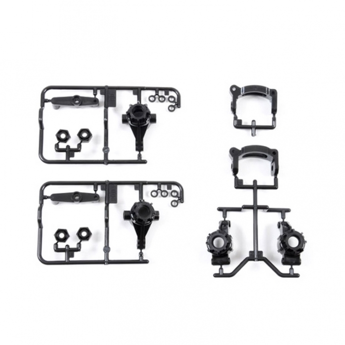 Grappe B (étriers et fusées) pour DF02, TT02B - 1/10 - TAMIYA 51076