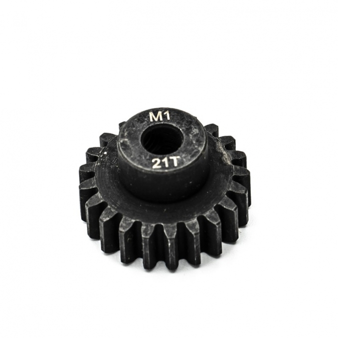 Pignon moteur M1 Ø5mm 21 dents en acier -  KONECT KN-180121