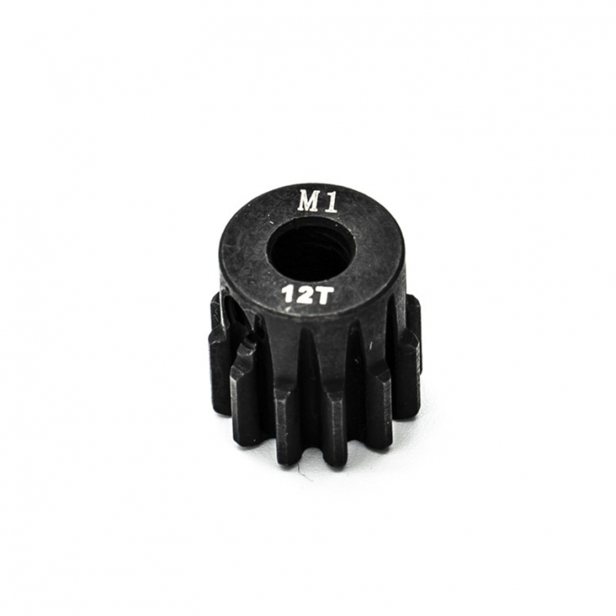 Pignon moteur M1 Ø5mm 12 dents en acier -  KONECT KN-180112