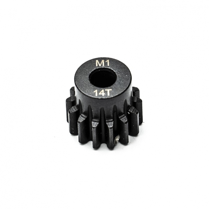 Pignon moteur M1 Ø5mm 14 dents en acier -  KONECT KN-180114