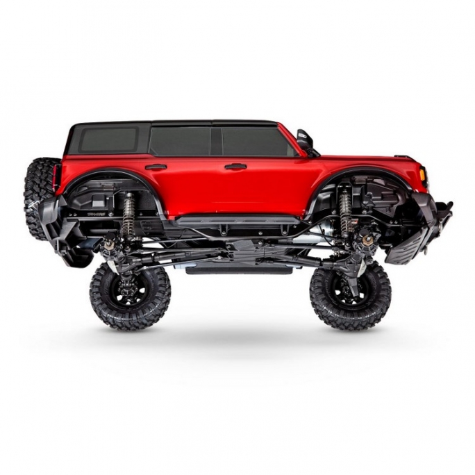 Ford Bronco 2021 TRX-4 Rouge-1/10-TRAXXAS 92076-4RED