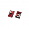 Sangles et chaines de remorquage rouge factice  -  HOBBYTECH HTSU1801028