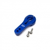 Palonnier de direction en aluminium 25T bleu 24mm -  HOBBYTECH HT510025BL