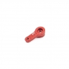 Palonnier de direction court en aluminium 25T rouge 17mm -  HOBBYTECH HT510035RD