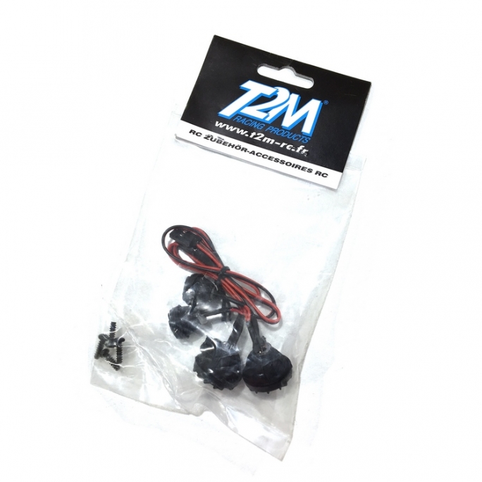 Kit 4 projecteurs Pirate Rocker - 1/8 - T2M T4939/158