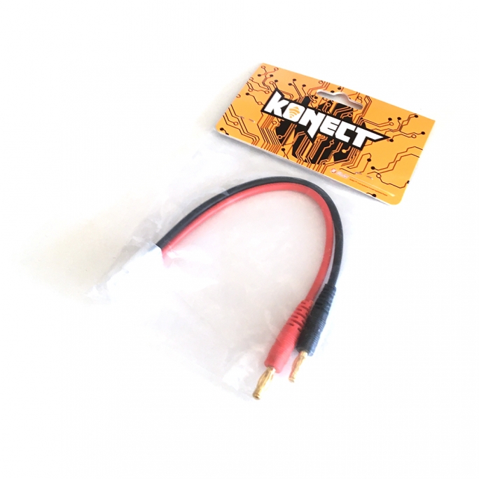 Cordon de charge Tamiya 150 mm - 1/10 -  KONECT KN-130052