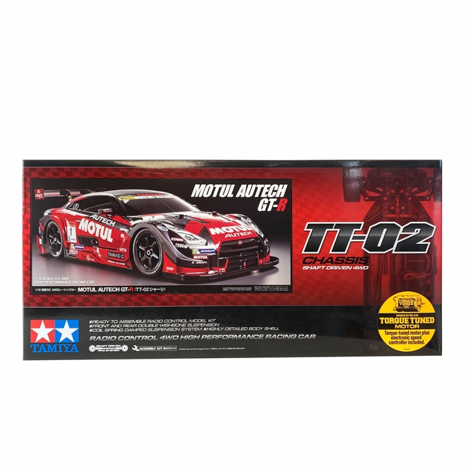 Nissan GTR R35 "Motul Autech" TT02 - TAMIYA 58625 - 1/10