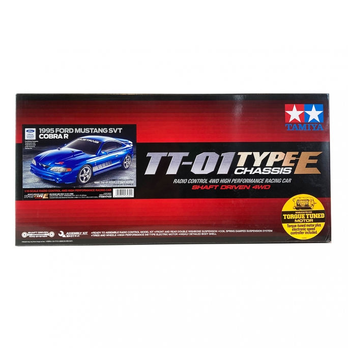 Ford Mustang - SVT COBRA R TT01E Kit - 1/10 - TAMIYA 47430