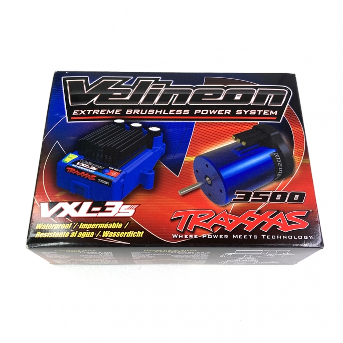 Combo VELINEON VXL-3S + Moteur 3500KV - TRAXXAS 3350R - 1/10