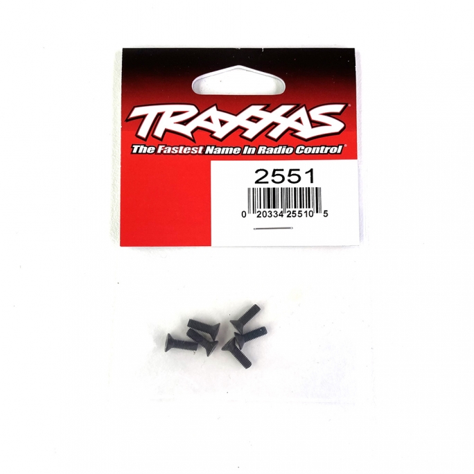 Vis BTR 3 x 10 mm (x6) - TRAXXAS 2551