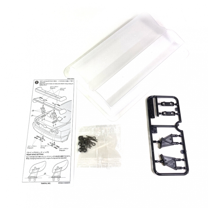 Aileron en Lexan, racing - TAMIYA 53604 - 1/10