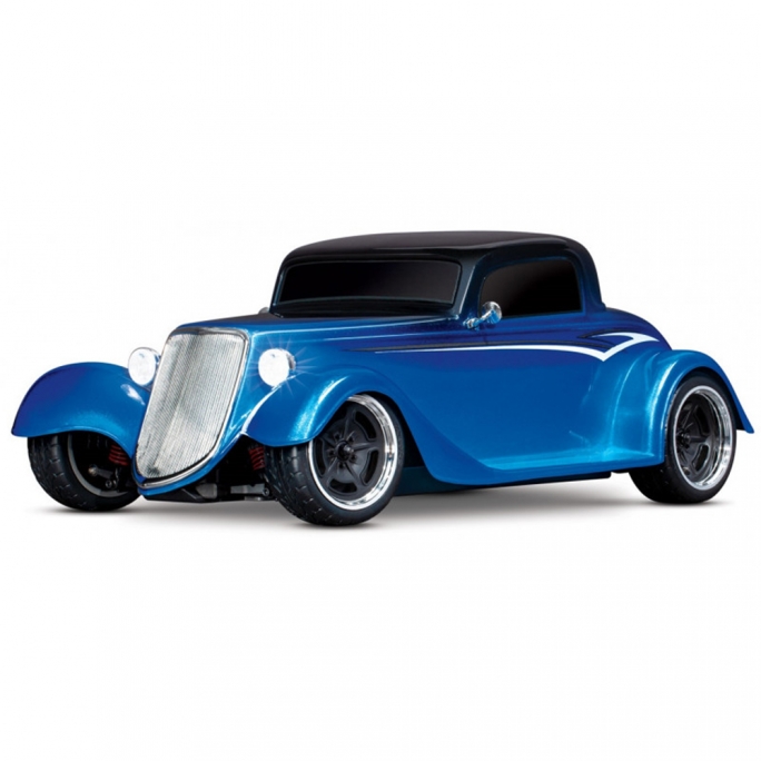 Hot Rod Ford 33 Factory 5 Coupé 4-Tec 3.0 TSM Bleu - TRAXXAS 930444BLUE - 1/10