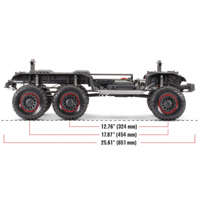 Mercedes Benz Classe G 63 AMG 6x6 TRX6 - TRAXXAS 880964