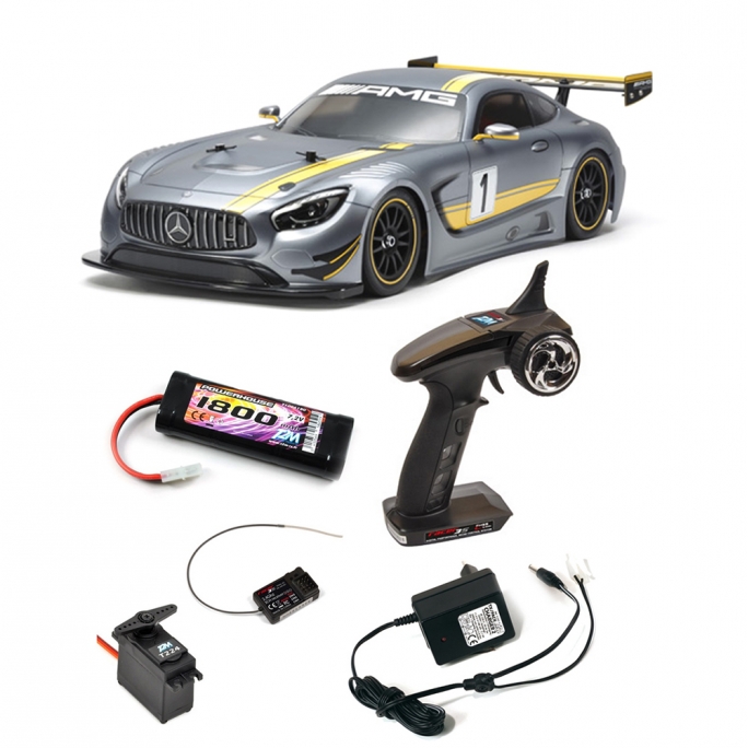 Mercedes AMG GT3 2016 TT02 - TAMIYA 58639 - 1/10