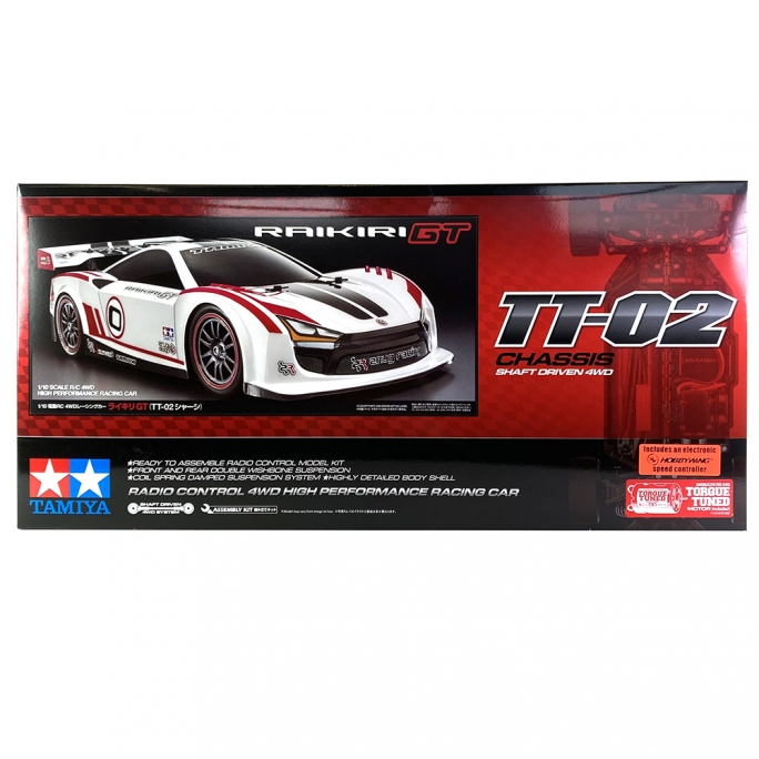 Raikiri GT TT02 - TAMIYA 58626 - 1/10