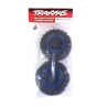 Roues MAXX 17 mm / 2.8, Bleu (x2) - TRAXXAS 8972A