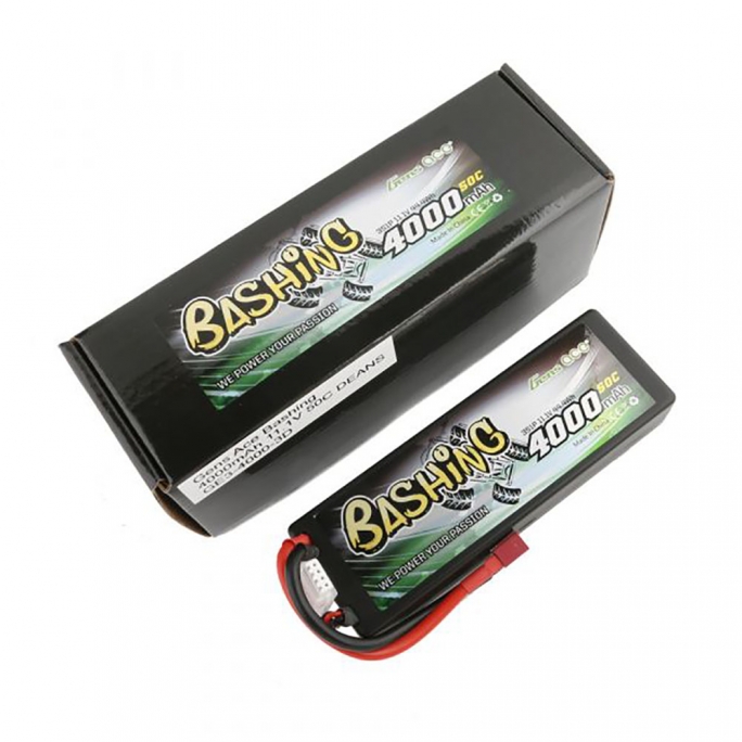 Batterie Bashing 11.1V 4000 mAh 50C - GENS ACE GE340003D