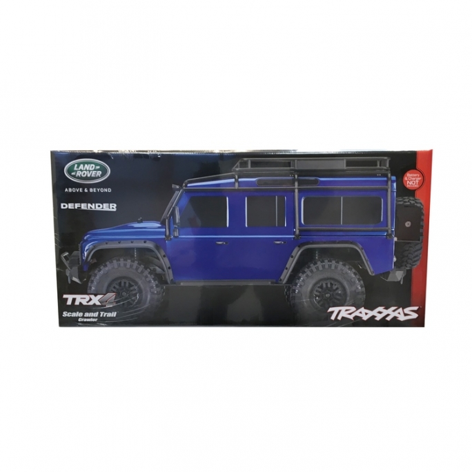 Land Rover Defender TRX-4 4WD Rouge-1/10-TRAXXAS TRX82056-4