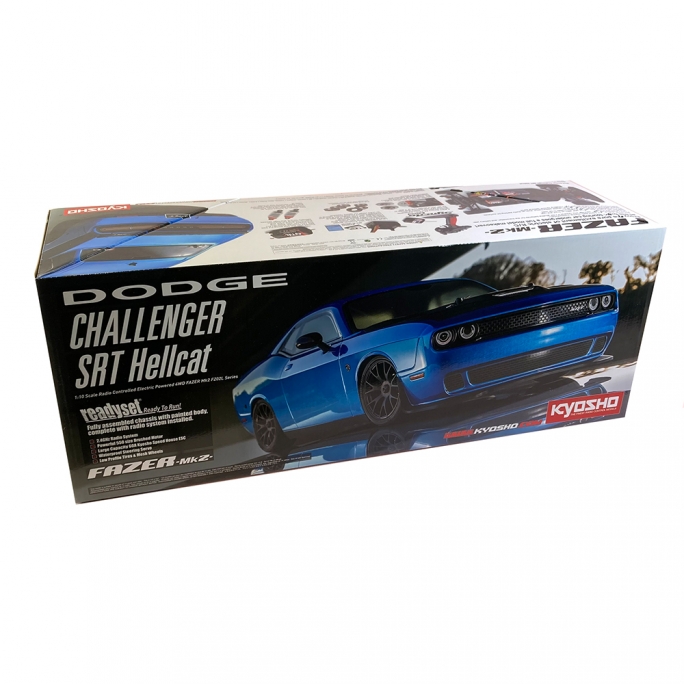 Dodge Callenger SRT 2015 Hellcat, Fazer MK2 L ReadySet - KYOSHO 34415T2 - 1/10