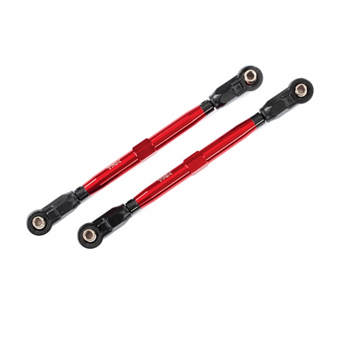 Biellettes Alu Rouge pour Suspension Large (x2) - TRAXXAS 8997R