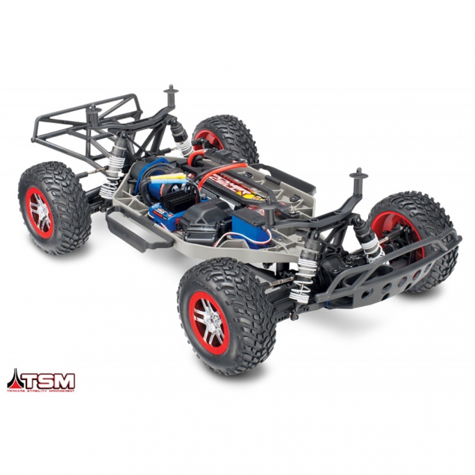 Slash 4x4 Brushless VXL Vision Blue - TRAXXAS 680864VISN - 1/10