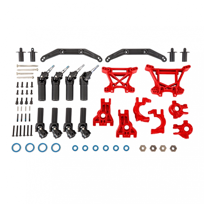 Transmission Renforcée, Upgrade Kit, Rouge - TRAXXAS 9080R