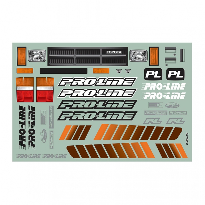 Carrosserie Toyota HiLux SR5 1985 "Marty" - Pro Line 346600 - 1/10