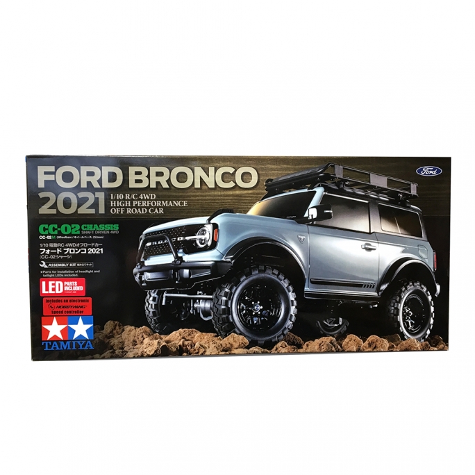 Ford Bronco 2021 CC02M - TAMIYA 58705 - 1/10