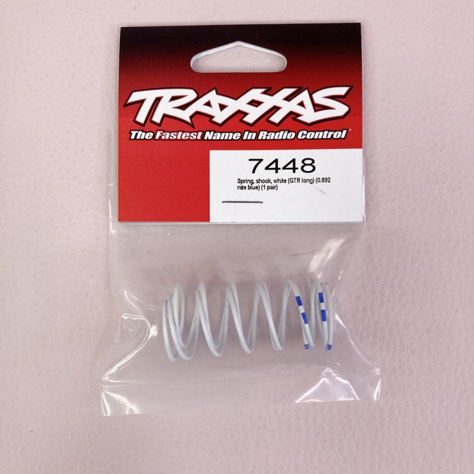 Ressorts GTR xx-long 0.892, Indice Bleu (x2), Slash - TRAXXAS 7448