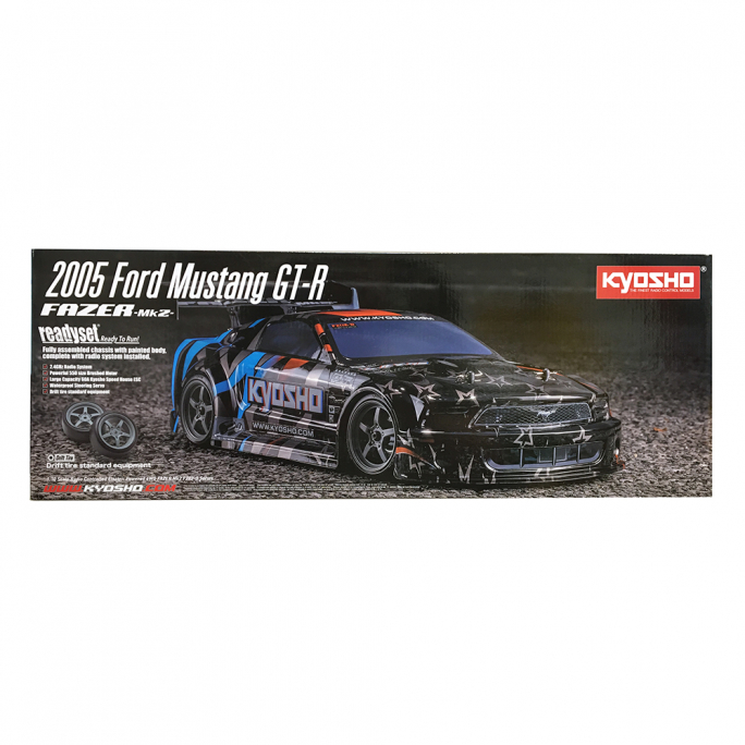 Ford Mustang 2005 GT-R Drift, Fazer MK2 ReadySet - KYOSHO 34472T1