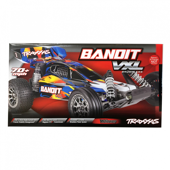 Buggy Bandit VXL Bleu - TRAXXAS 2407674BLUE - 1/10