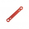 Cale de triangle inférieure avant, Aluminium Rouge - HOBBYTECH REV001