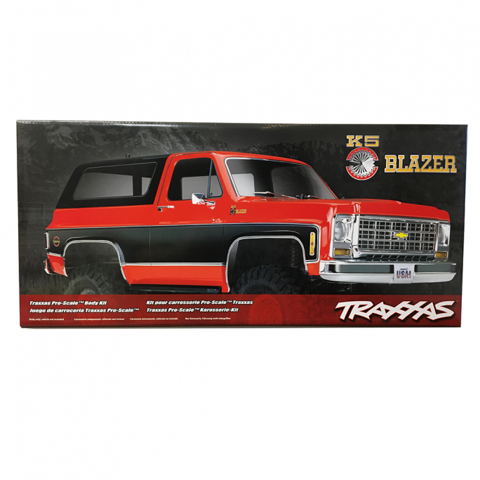 Carrosserie Chevrolet Blazer Rouge/Noir - Traxxas 8130R