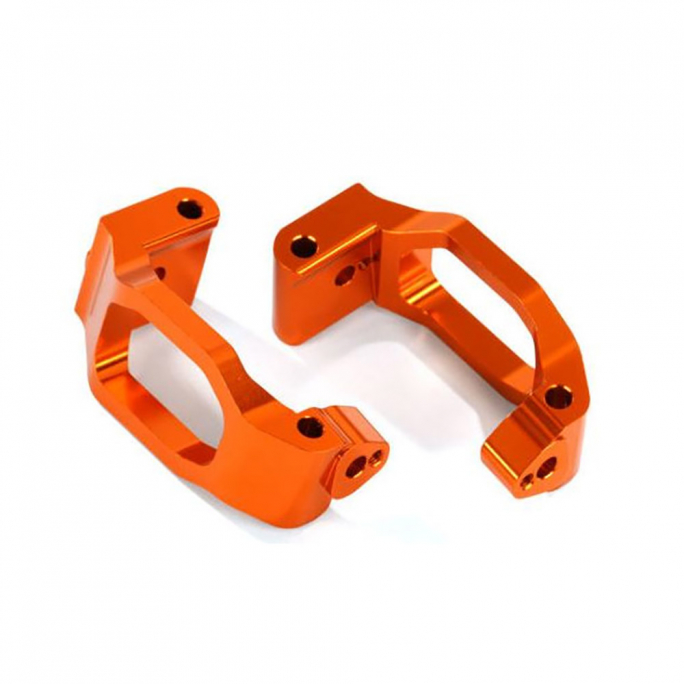 Etriers Avant G/D, Aluminium Orange (x2), Maxx - Traxxas 8932A