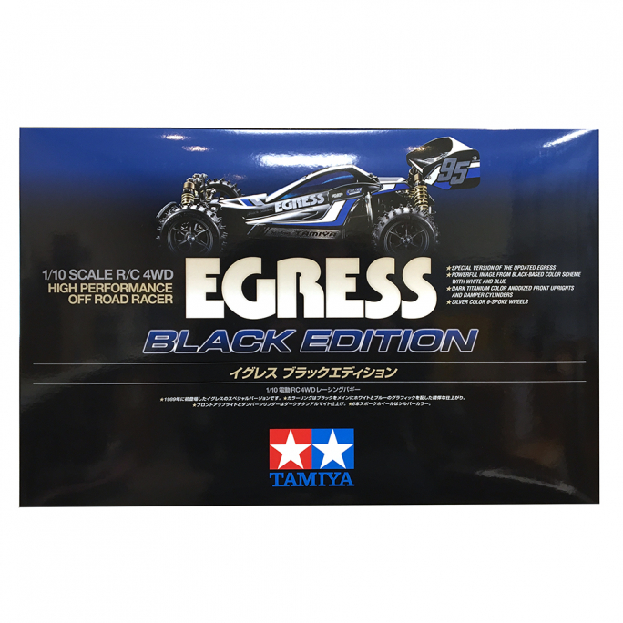 Buggy Egress Black Spécial 4wd, KIT- TAMIYA 47489