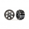 Jantes Bronco Black Chrome 1.0" (x2) TRX-4M - TRAXXAS 9770BLKCR