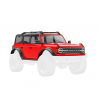 Carrosserie complète de Ford Bronco, Rouge, TRX-4M - TRAXXAS 9711RED - 1/18