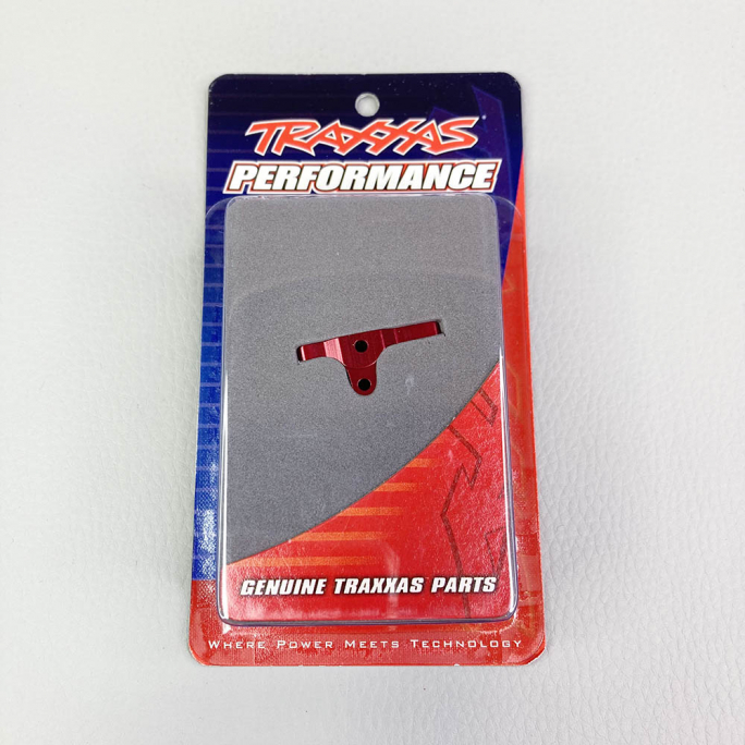 Support de Servo Aluminium Rouge TRX-4M - TRAXXAS 9739RED