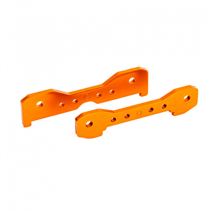 Cales de triangles Ar (x2), Orange, Sledge - TRAXXAS 9528T