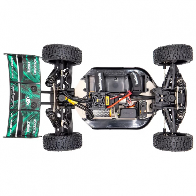 Buggy Spirit NXT Evo V2 Brushless Jaune - HOBBYTECH 1NXTEVOV2YE - 1/8