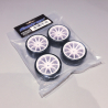 Roues Drift 10sp V2 Blanc (x4) - FASTRAX FAST0092W