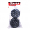 Roues Complètes, EXT 3.8 (x2) - TRAXXAS 8672