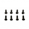 8 vis têtes fraisées cruciforme, 3 x 10 mm - T2M T4972/54